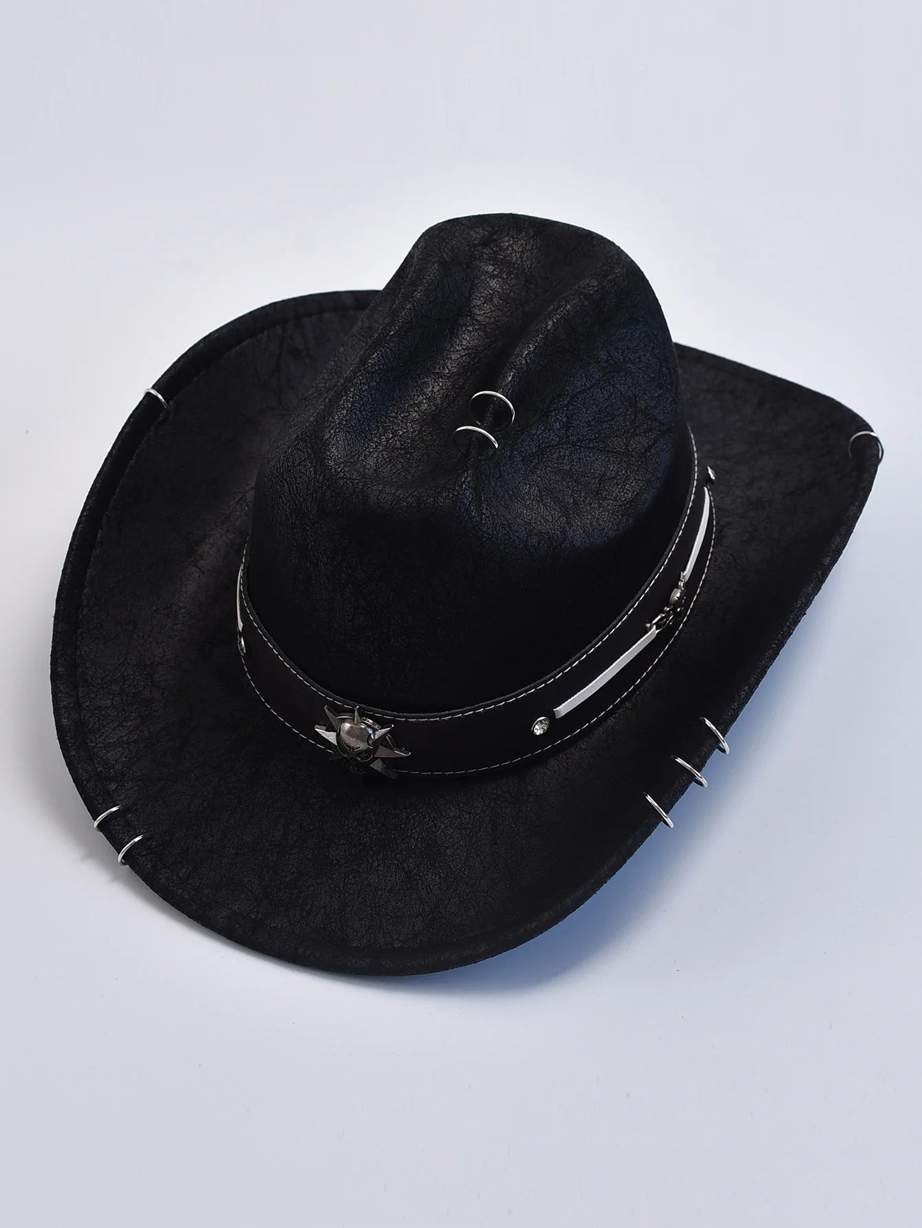 Winter Autumn Men's Western Cowboy Hat Vintage Gentleman Lady Cowgirl Jazz Hat Sombrero Hombre